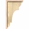 Ekena Millwork New Brighton Rough Sawn Corbel w/Backplate, Douglas Fir, 6"W x 12"D x 20"H COR06X12X20NEB01RDF - alternate 2
